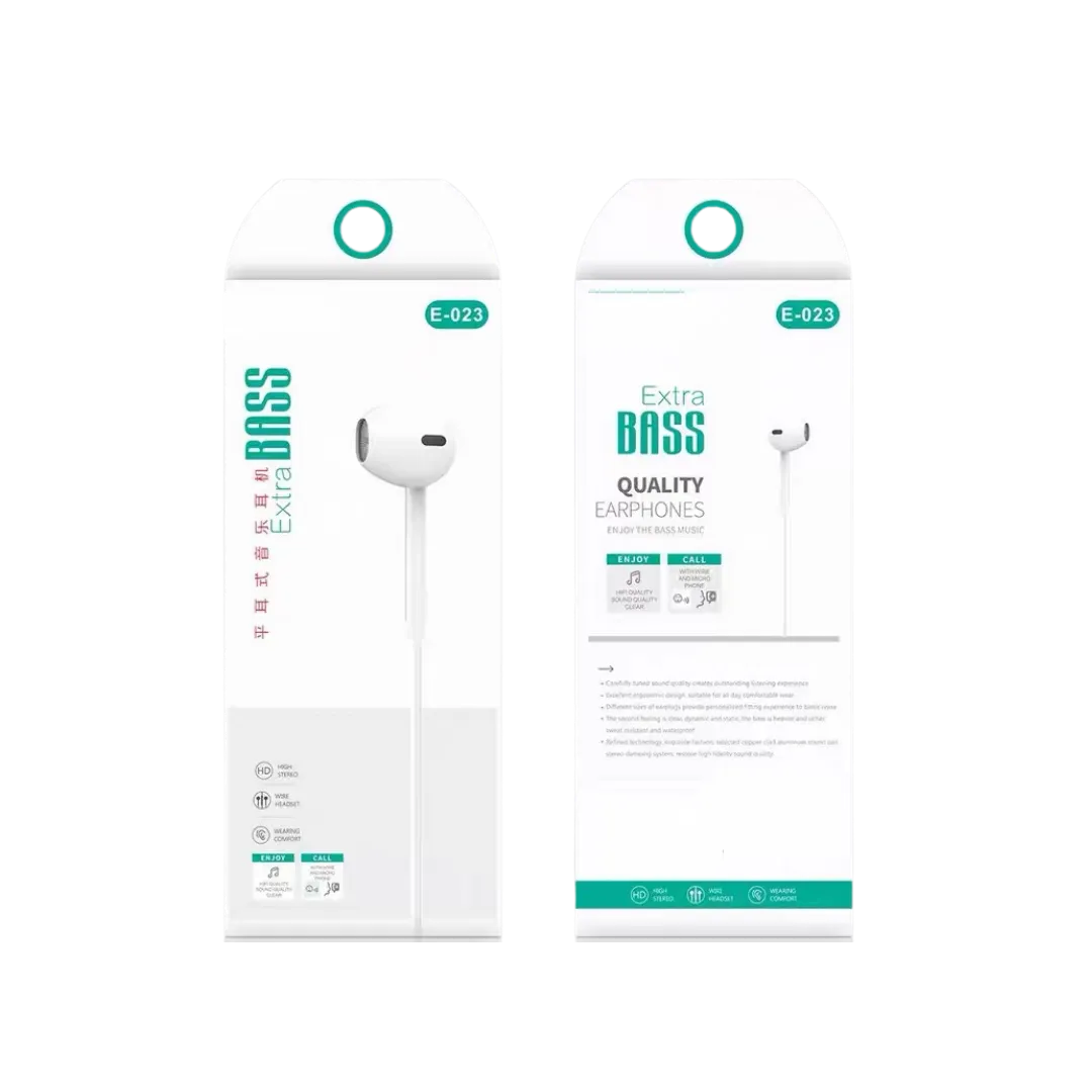 Wired earphones